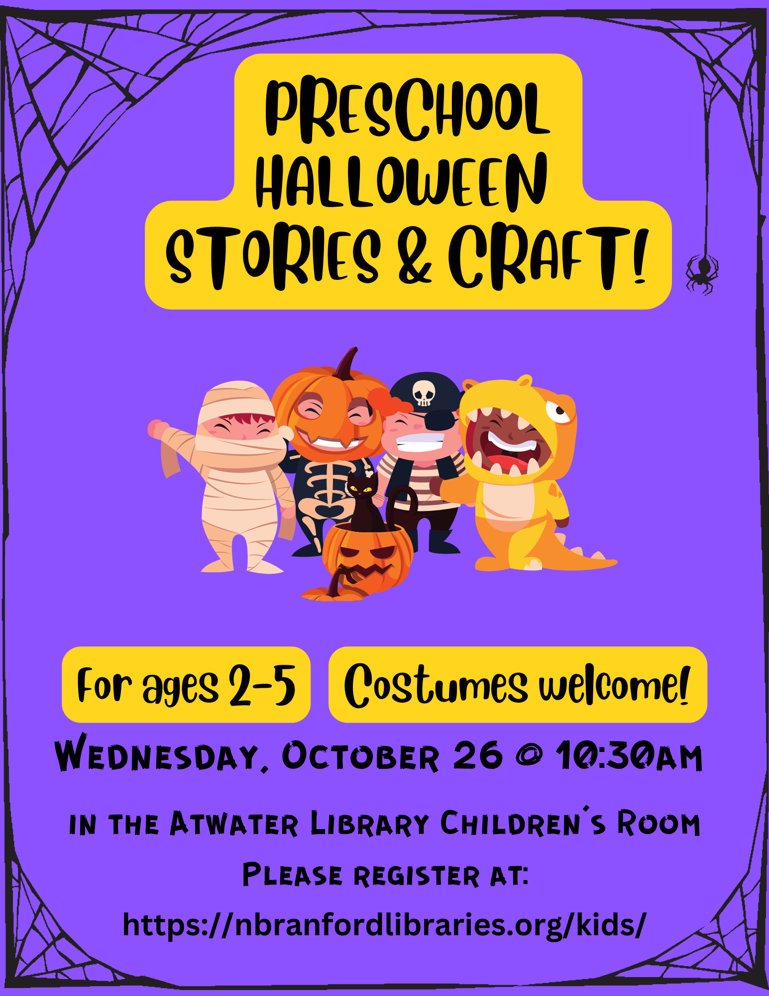 Halloween Stories & Craft