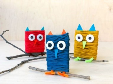 Yarn Owl Craft