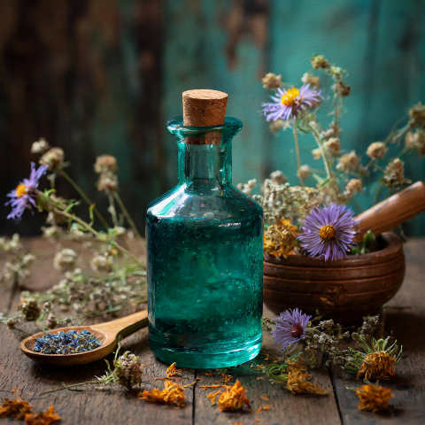 https://pixabay.com/illustrations/bottle-herbs-oils-wallpaper-8629309/