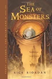 Percy Jackson Sea of Monsters Book Cover