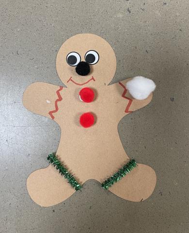 Paper Gingerbread Craft