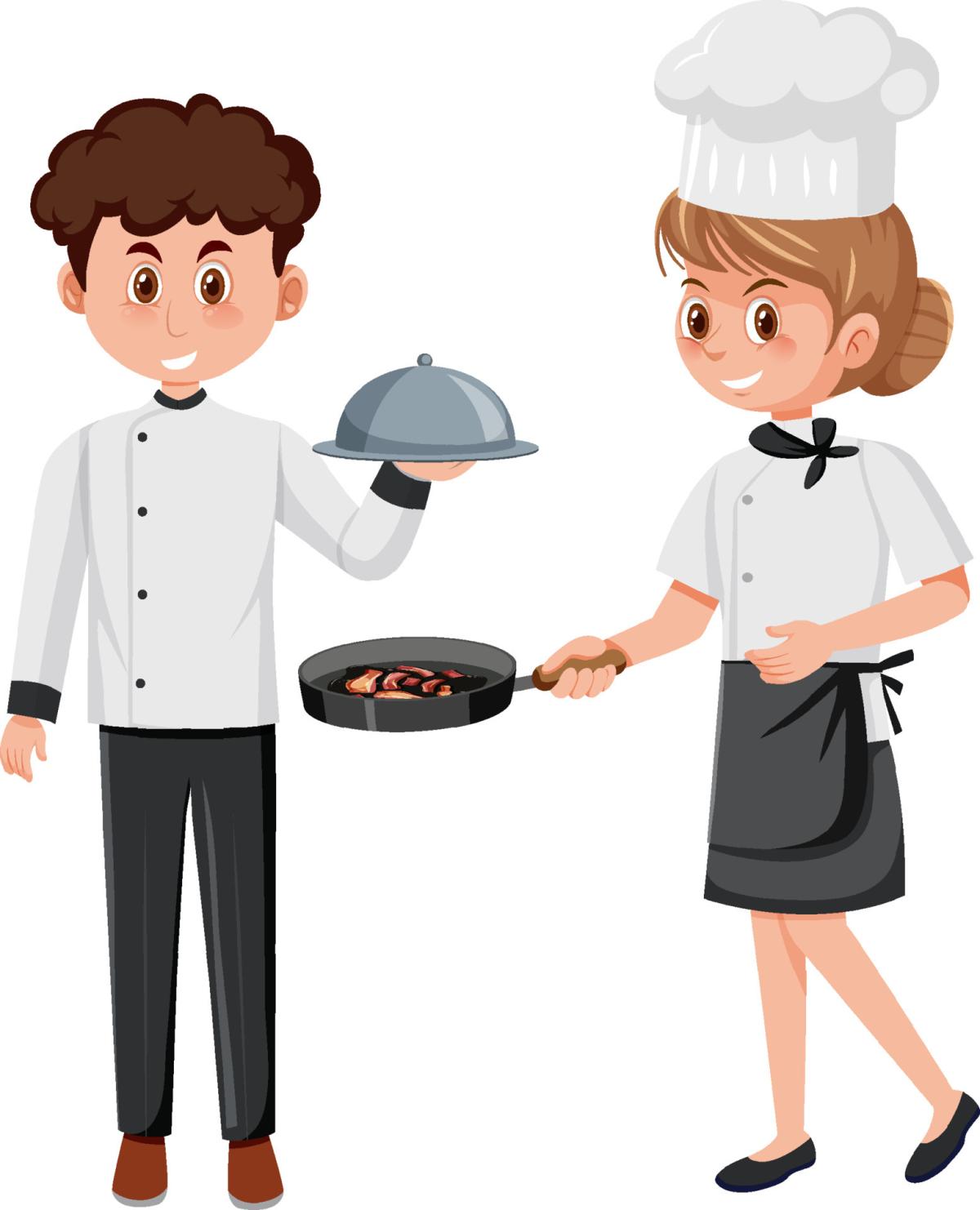 Community Helpers - Chef/Waiter