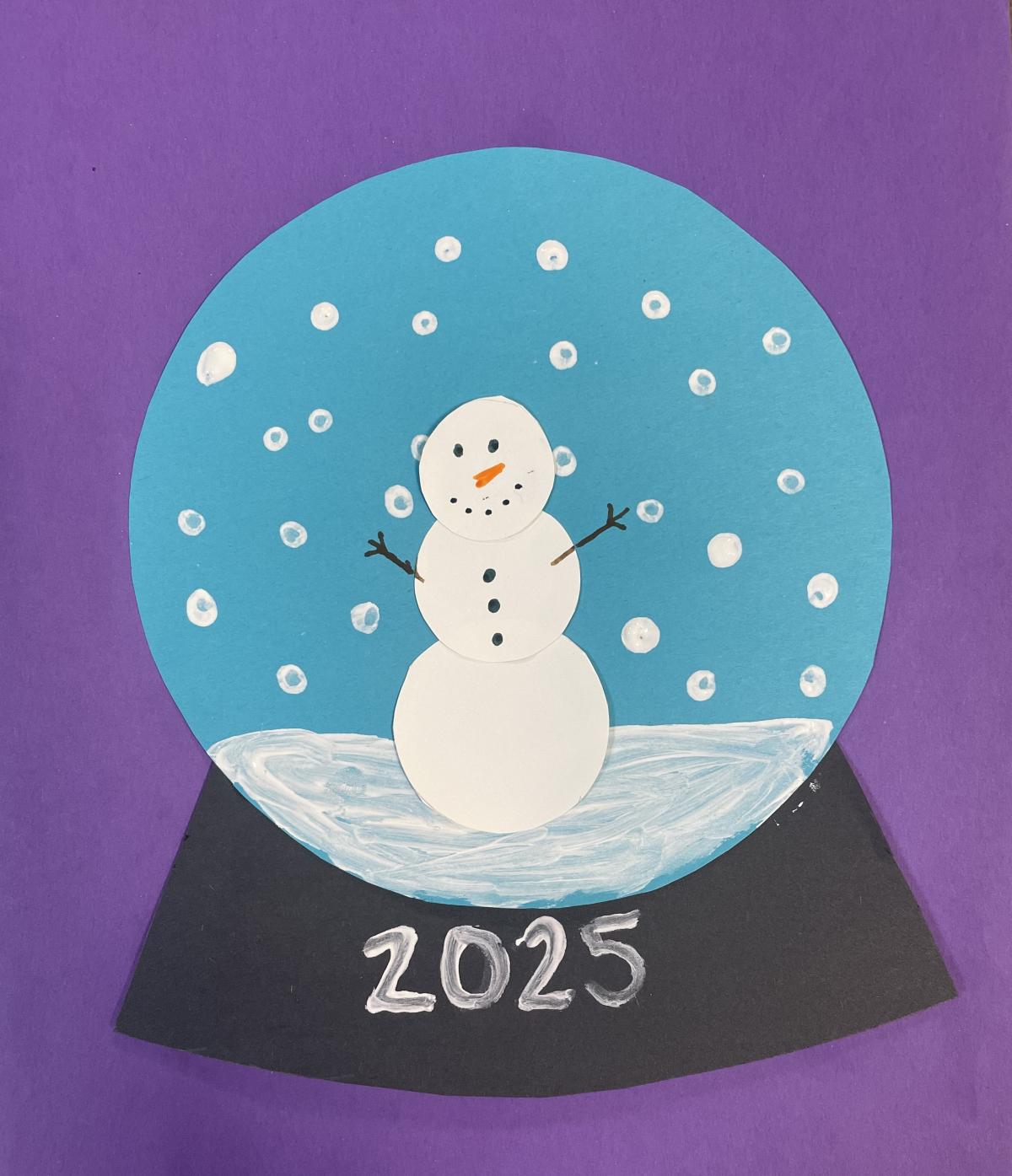 Snow Globe Craft Example